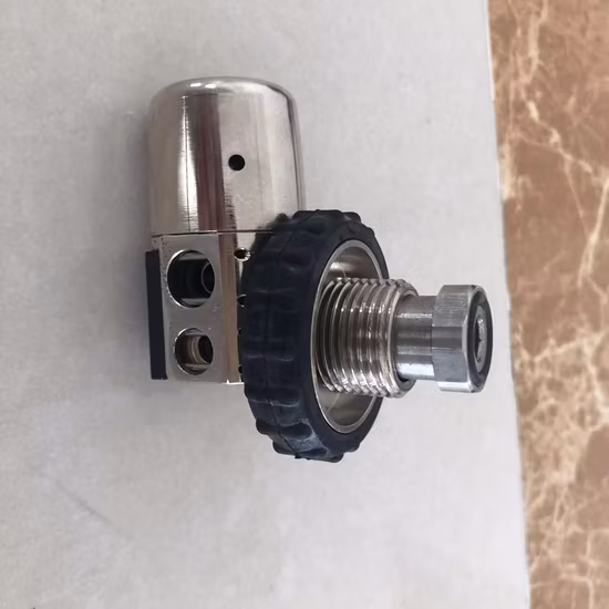 Adaptador de recarga de rosca M18X1.5 para estação de enchimento de ar com válvula de carregamento de tanque de cilindro de mergulho