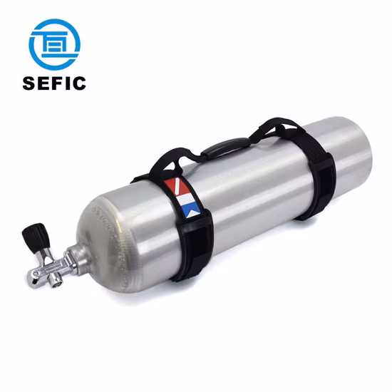 Cilindro de mergulho de oxigênio para esportes aquáticos com tanque de mergulho 12L 200bar