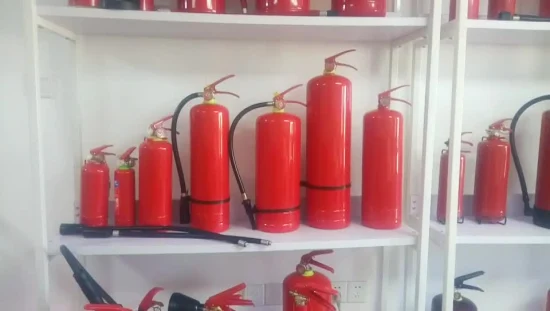 Preço barato cilindro extintor vazio de cor vermelha